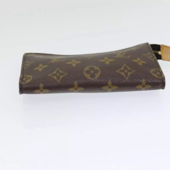 authenticity guaranteed LOUIS VUITTON Monogram Bucket PM Pouch - Picture 4 of 16